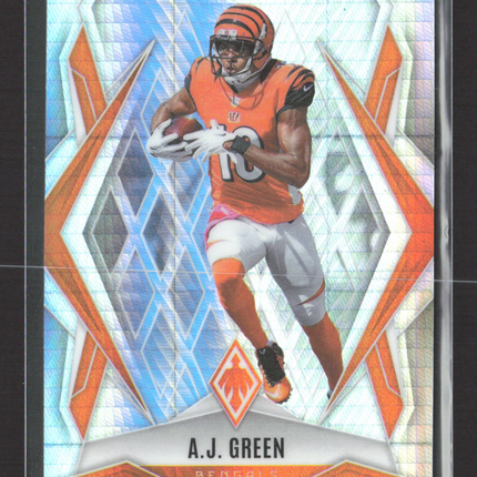 2025 Panini Phoenix Football A.J. Green #100 Silver Prizm