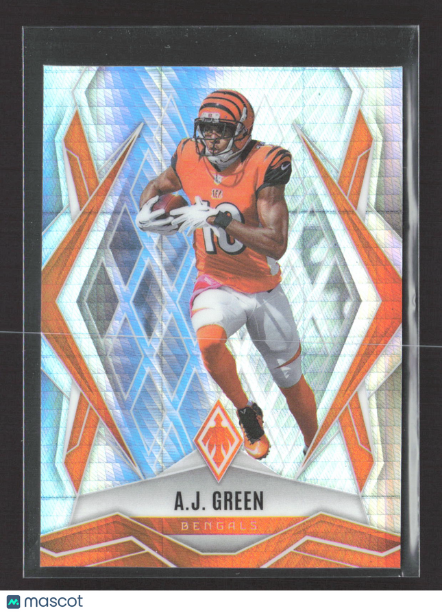 2025 Panini Phoenix Football A.J. Green #100 Silver Prizm