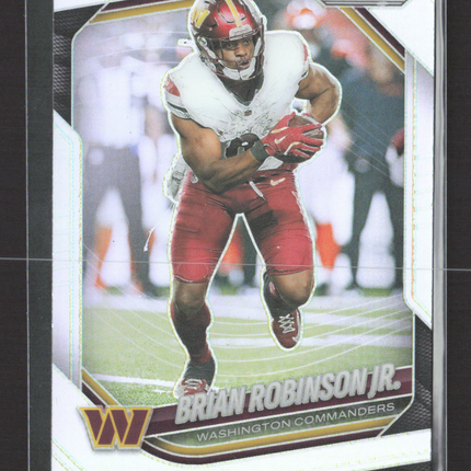 2025 Panini Prizm Brian Robinson Jr. #141 silver