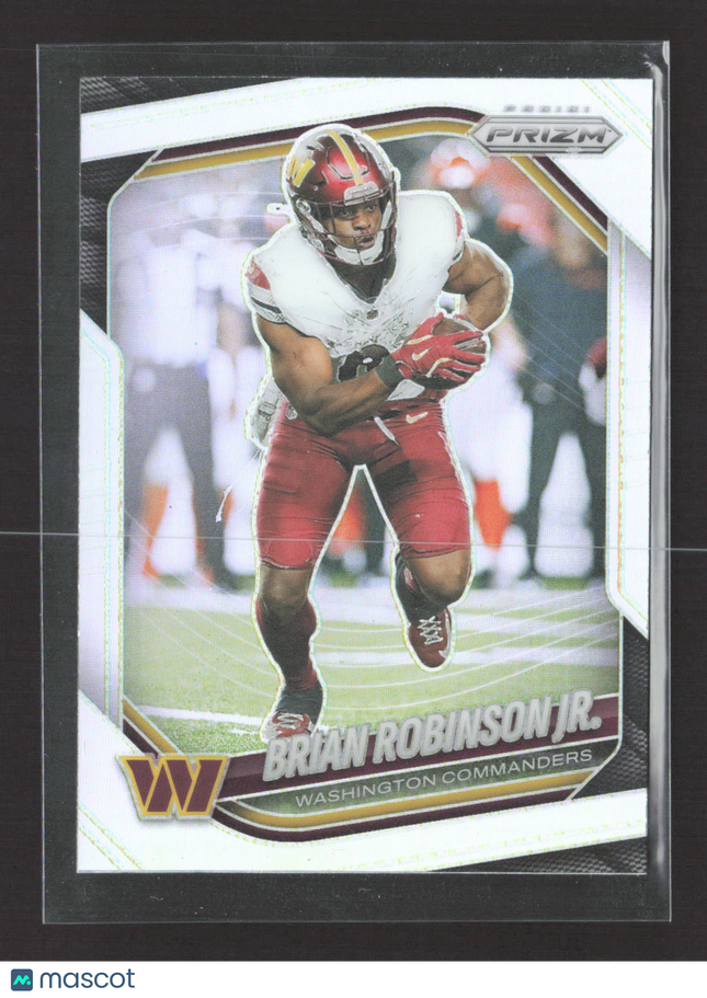 2025 Panini Prizm Brian Robinson Jr. #141 silver