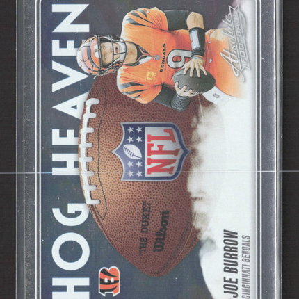 2025 Panini Absolute Hog Heaven Joe Burrow #HH-JBW