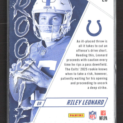 2025 Panini Rookies & Stars Riley Leonard #20 RC