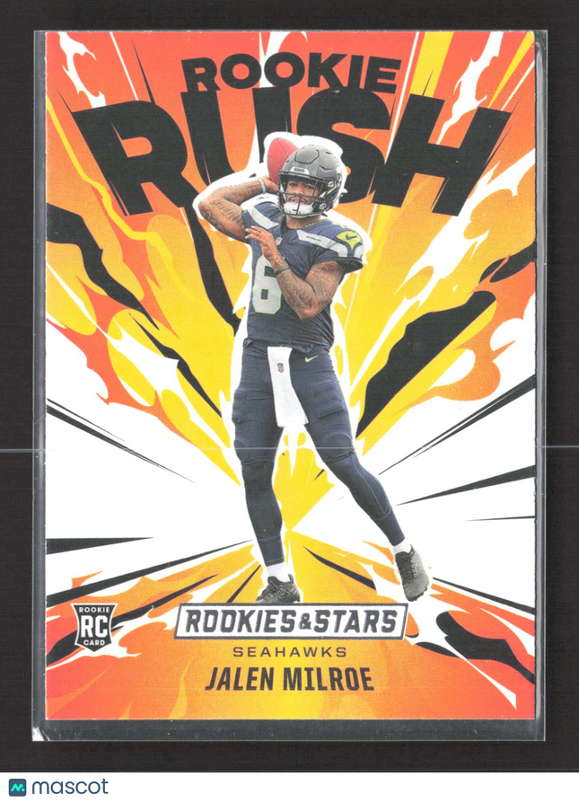 2025 Panini Rookies & Stars Rookie Rush Jalen Milroe #5 RC