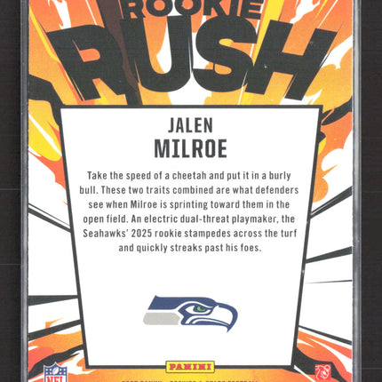 2025 Panini Rookies & Stars Rookie Rush Jalen Milroe #5 RC