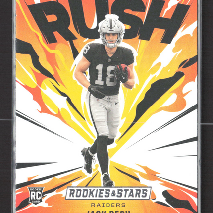 2025 Panini Rookies & Stars Rookie Rush Jack Bech #12 RC