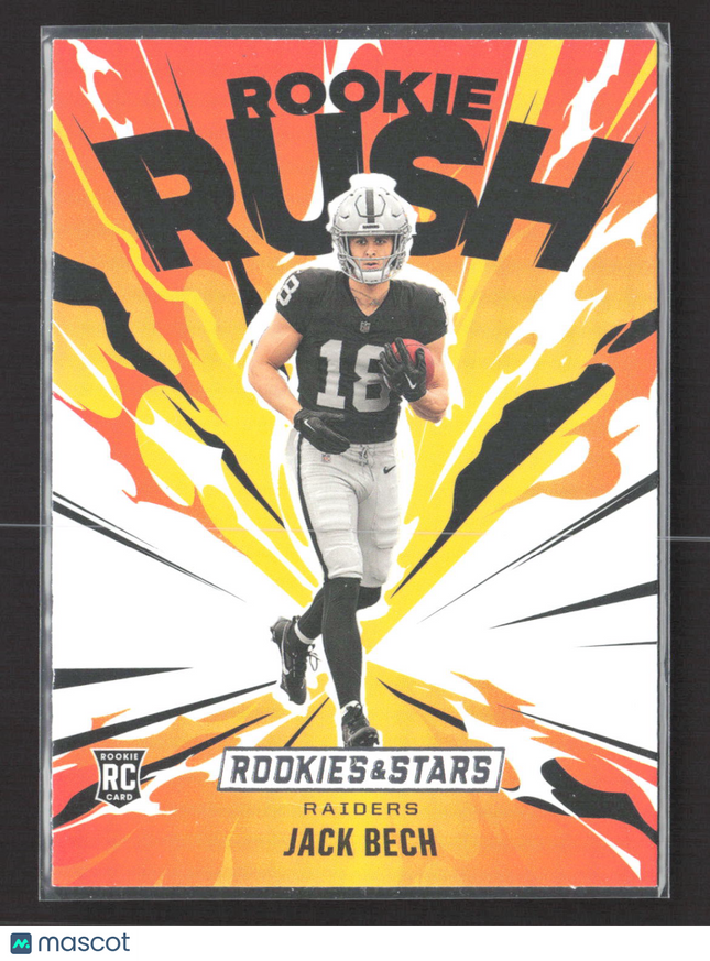 2025 Panini Rookies & Stars Rookie Rush Jack Bech #12 RC