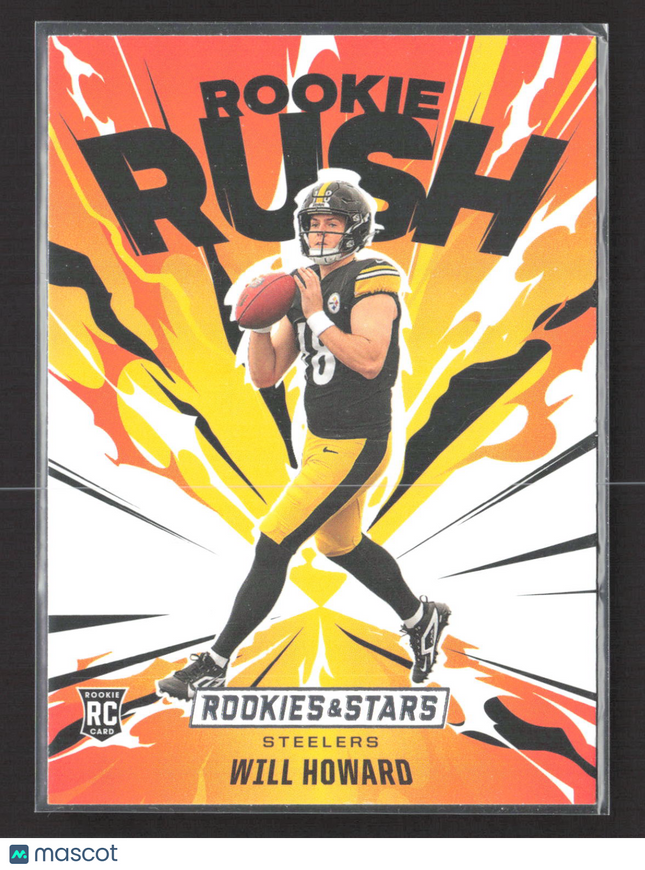 2025 Panini Rookies & Stars Rookie Rush Will Howard #13 RC