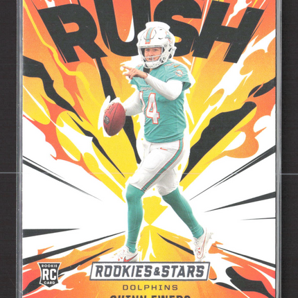 2025 Panini Rookies & Stars Rookie Rush Quinn Ewers #14 RC