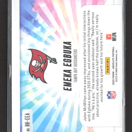 2025 Panini Absolute Football Hog Heaven Emeka Egbuka #HH-EEA RC
