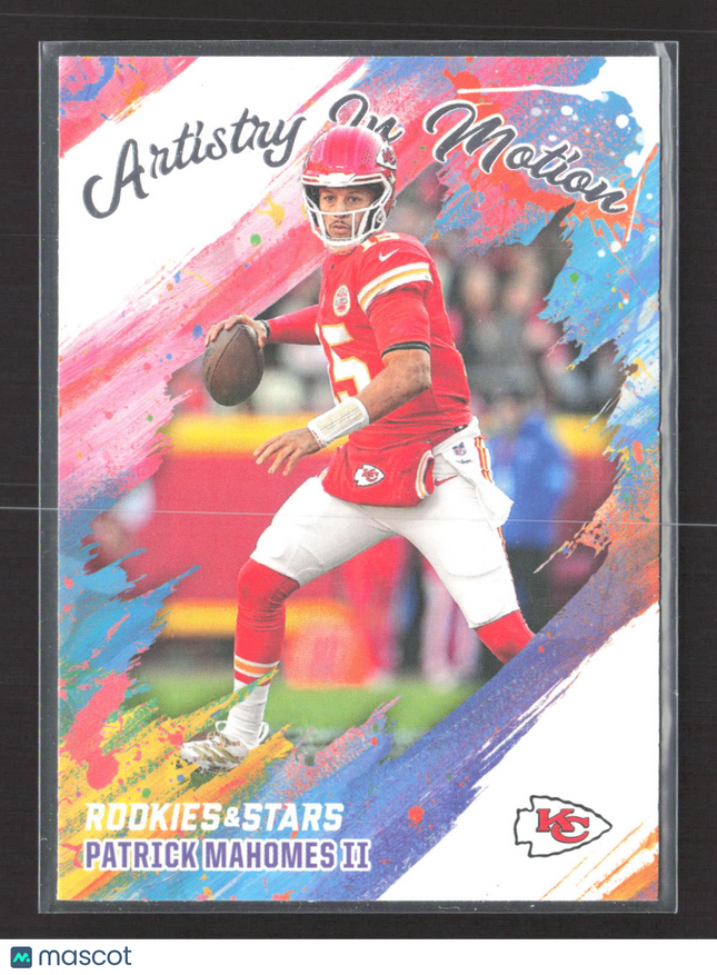 2025 Panini Rookies & Stars Artistry In Motion Patrick Mahomes II #9