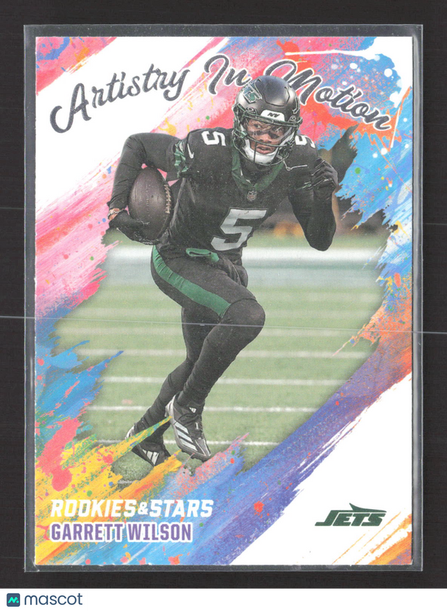 2025 Panini Rookies & Stars Artistry In Motion Garrett Wilson #17