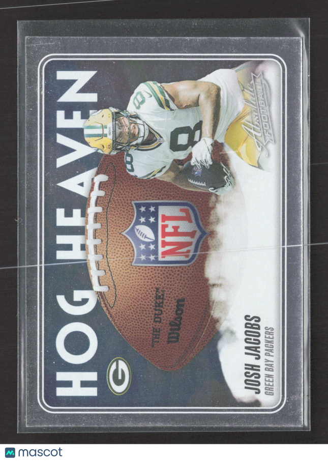 2025 Panini Absolute Football Hog Heaven Josh Jacobs #HH-JJS