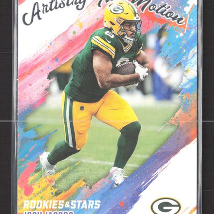 2025 Panini Rookies & Stars Artistry In Motion Josh Jacobs #7