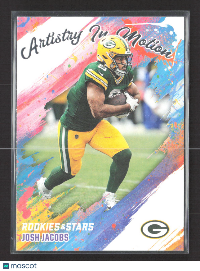 2025 Panini Rookies & Stars Artistry In Motion Josh Jacobs #7