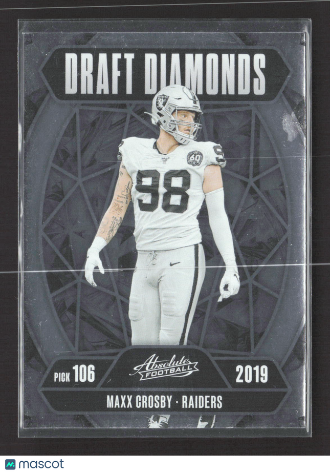 2025 Panini Absolute Football Draft Diamonds Maxx Crosby #DD-MCY