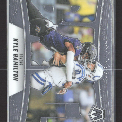 2025 Panini Mosaic Bang! Kyle Hamilton #10