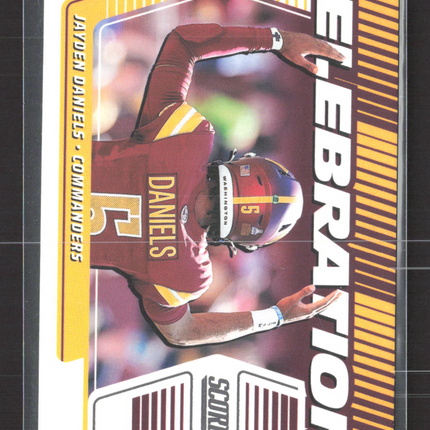 2025 Panini Score Celebration Jayden Daniels #C-JDA