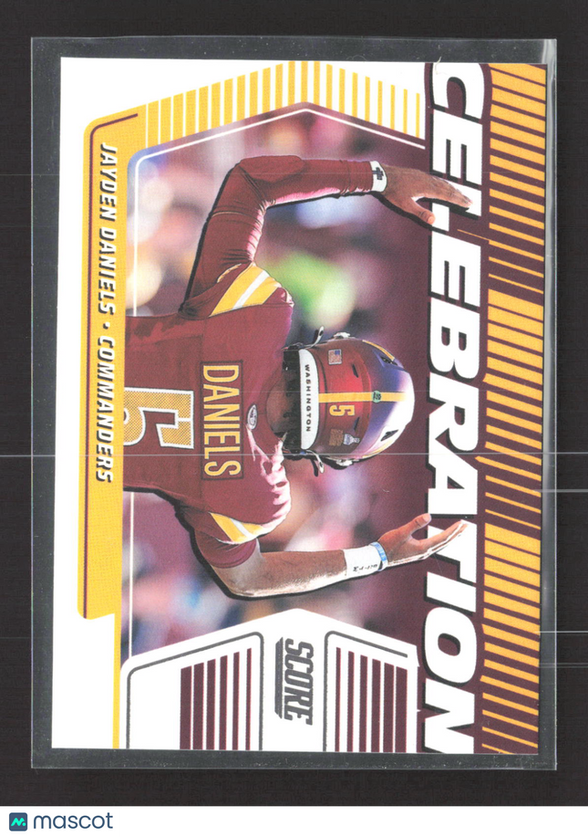 2025 Panini Score Celebration Jayden Daniels #C-JDA