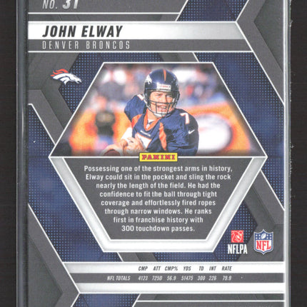 2025 Panini Mosaic John Elway #31