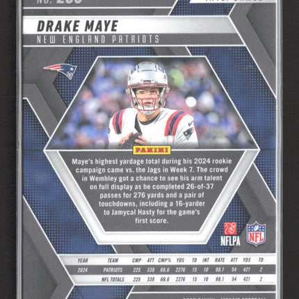 2025 Panini Mosaic Football Drake Maye #258