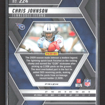 2025 Panini Mosaic Prizm Chris Johnson #224