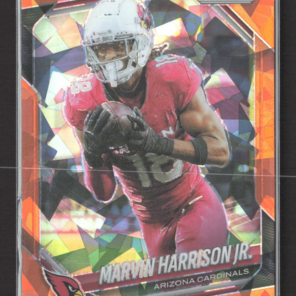 2025 Panini Prizm Marvin Harrison Jr. #28 Orange ice