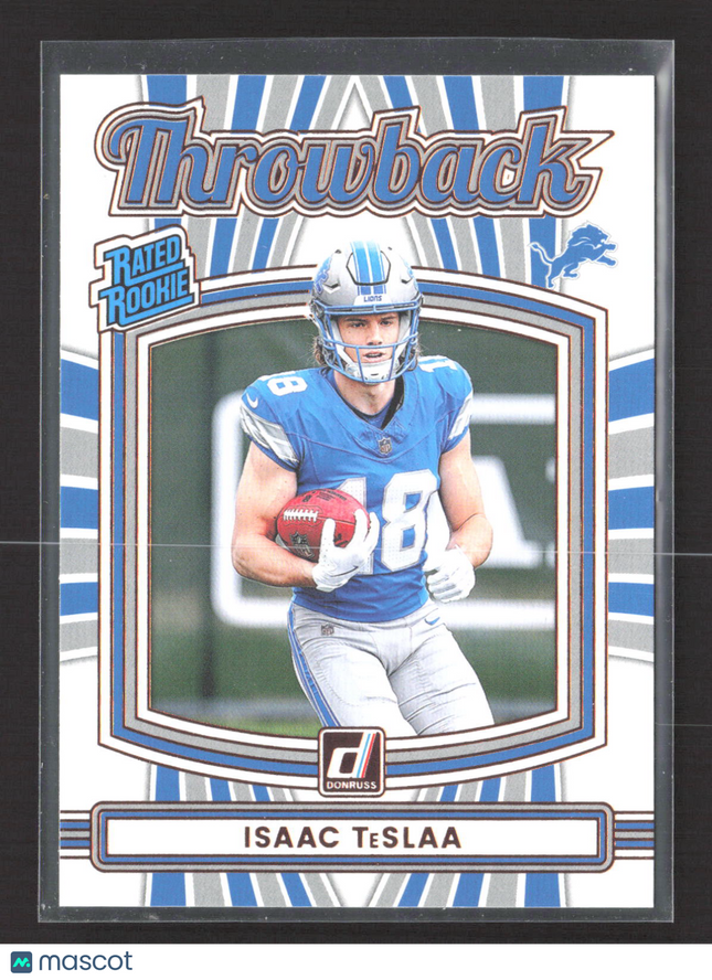2025 Panini Donruss Throwback Isaac TeSlaa #22