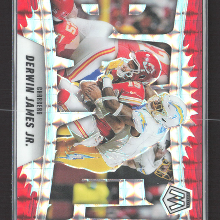 2025 Panini Mosaic Prizm Bang! Derwin James Jr. #4 silver