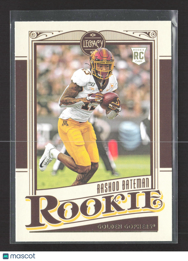 2021 Panini Legacy Rashod Bateman #152 RC