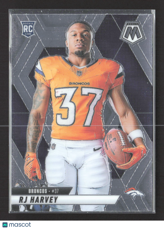 2025 Panini Mosaic RJ Harvey #284 RC