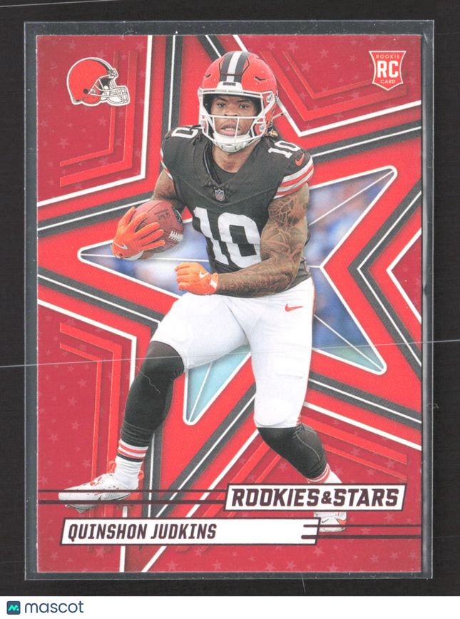 2025 Panini Rookies & Stars Quinshon Judkins #171 Red RC