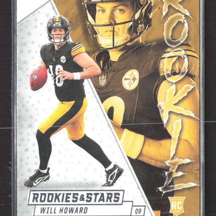 2025 Panini Rookies & Stars Will Howard #30 RC