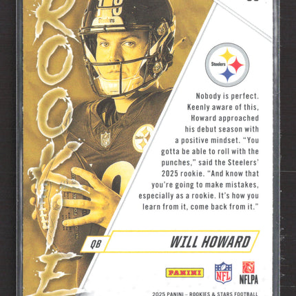 2025 Panini Rookies & Stars Will Howard #30 RC