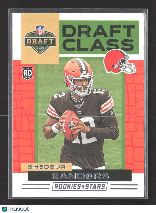 2025 Panini Rookies & Stars Draft Class Shedeur Sanders #19 RC