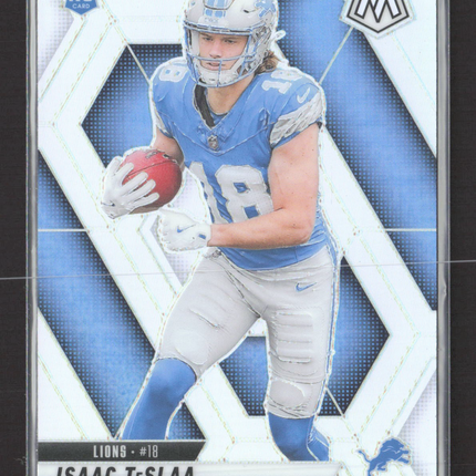2025 Panini Mosaic Isaac TeSlaa #319 RC silver