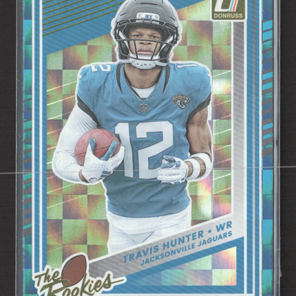2025 Panini Donruss Football The Rookies Travis Hunter #3