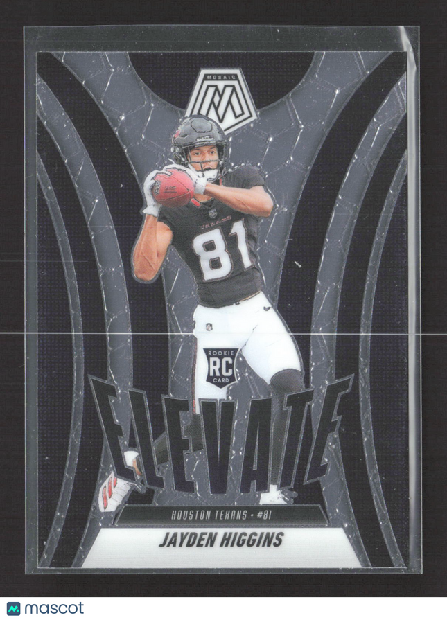 2025 Panini Mosaic Elevate Jayden Higgins #9 Genesis RC
