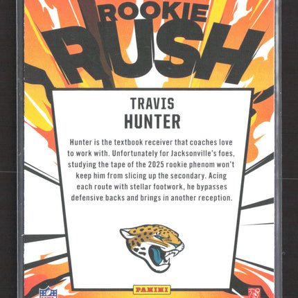 2025 Panini Rookies & Stars Rookie Rush Travis Hunter #10 RC