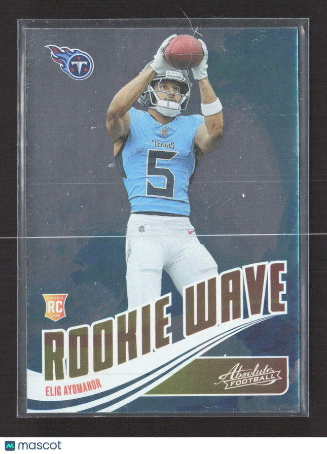 2025 Panini Absolute Football Rookie Wave Elic Ayomanor #RW-EAR RC