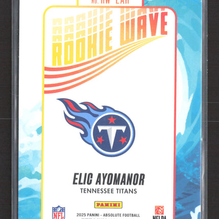 2025 Panini Absolute Football Rookie Wave Elic Ayomanor #RW-EAR RC