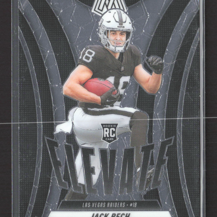 2025 Panini Mosaic Football Elevate Jack Bech #11 RC