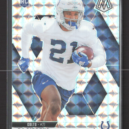 2025 Panini Mosaic Prizm DJ Giddens #350 Silver RC