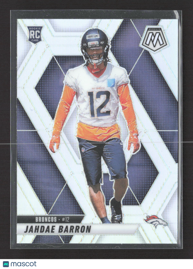 2025 Panini Mosaic Jahdae Barron #361 RC silver
