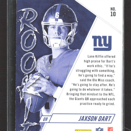 2025 Panini Rookies & Stars Jaxson Dart #10 RC