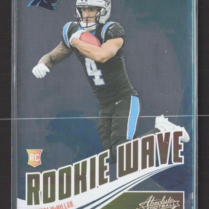 2025 Panini Absolute Football Rookie Wave Tetairoa McMillan #RW-TMN RC