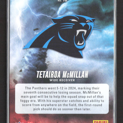 2025 Panini Absolute Football By Storm Tetairoa McMillan #16 RC