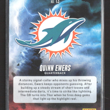 2025 Panini Absolute Football By Storm Quinn Ewers #13 RC