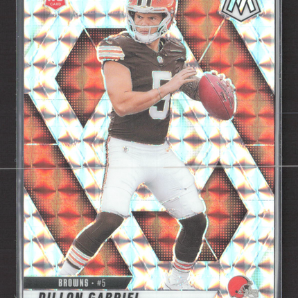 2025 Panini Mosaic Dillon Gabriel #332 Silver RC