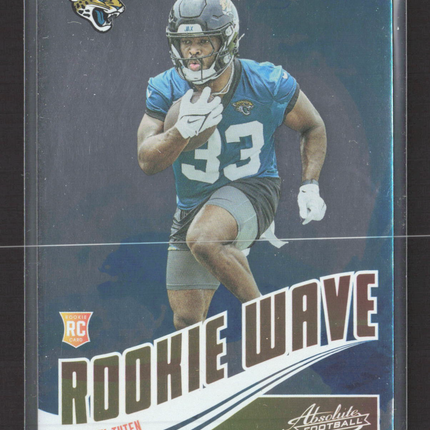 2025 Panini Absolute Football Rookie Wave Bhayshul Tuten #RW-BTN RC