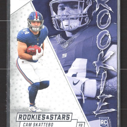 2025 Panini Rookies & Stars Cam Skattebo #3 RC